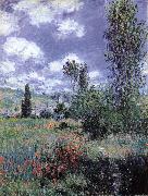 Claude Monet Lane in the Poppy Field oil